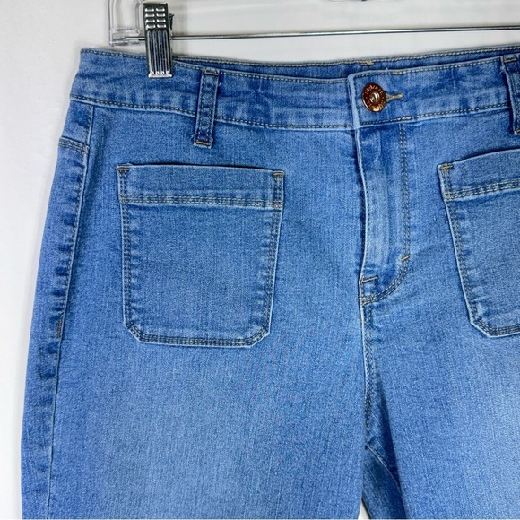 Style & Co. Denim Stretch Skimmer Bermuda Jean Shorts - Picture 2 of 6